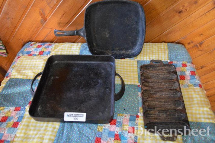 Image for LOT - CAST IRON COOKWARE