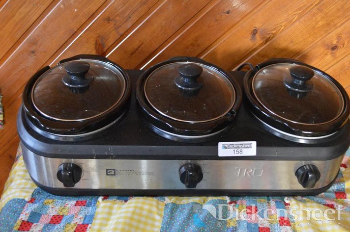 Image for 3 POT FOOD WARMER