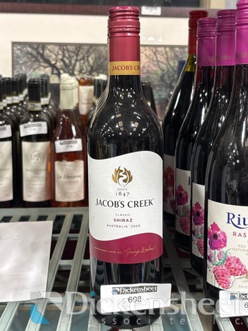 Image for (5) 2020 JACOBS CREEK SHIRAZ 750ML