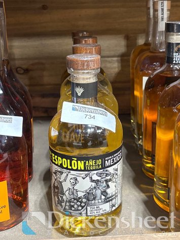 Image for (4) ESPOLON TEQUILA ANEJO 750ML