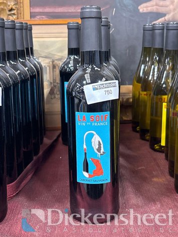 Image for (9) LA SOIF CABERNET SAUVIGNON 750ML