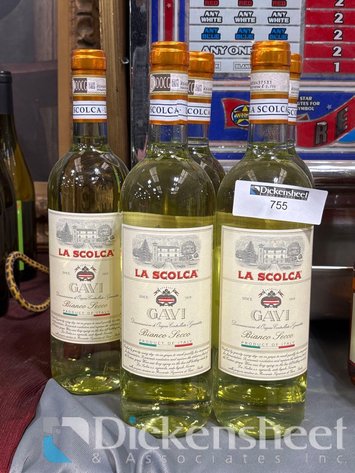 Image for (5) 2023 LA SCOLCA GAVI 750ML