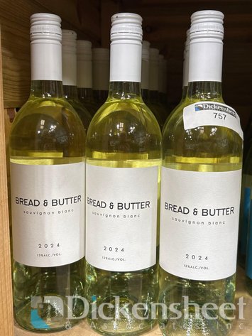 Image for (18) 2024 BREAD & BUTTER SAUVIGNON BLANC 750ML