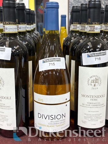 Image for (8) 2015 DIVISION CHENIN BLANC “SAVANT” 750ML