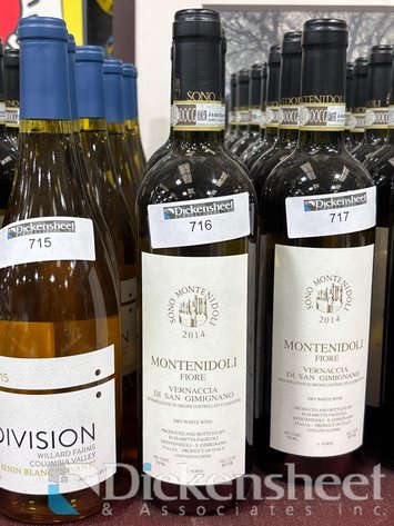 Image for (4) MONTENIDOLI FIORE WHITE WINE 750ML