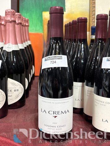 Image for (8) 2022 LA CREMA PINOT NOIR 750ML