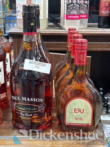 Image for (6) BOTTLES OF MIXED BRANDY