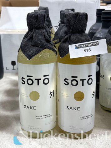 Image for (10) SŌTŌ SAKE SUPER PREMIUM 720ML