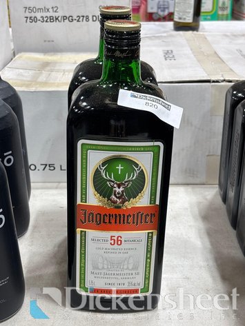Image for (2) JAGERMEISTER 1.75L