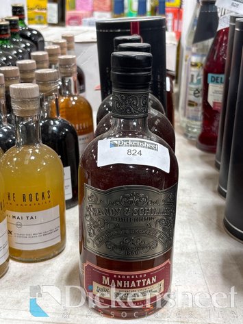 Image for (4) HANDY & SCHILLER BARRELED MANHATTAN 750ML
