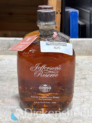 Image for (2) JEFFERSONS RESERVE BOURBON WHISKEY 750ML