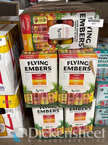Image for (10) CASES OF FLYING EMBERS HARD KOMBUCHA VARIETY PACK