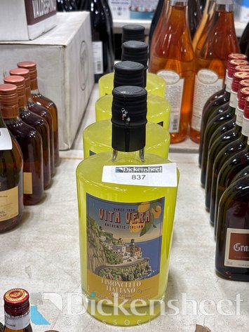 Image for (4) VITA VERA LIMONCELLO ITALIANO LIQUEUR 750ML