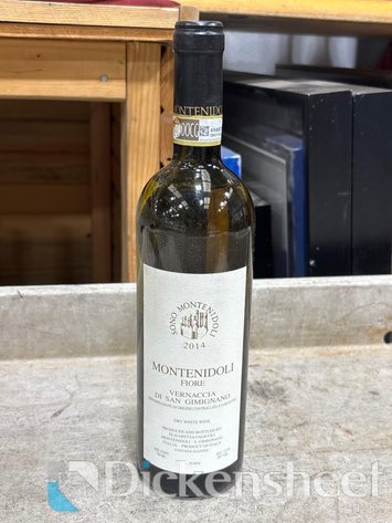 Image for (12) 2014 MONTENIDOLI FIORE WHITE WINE 750ML