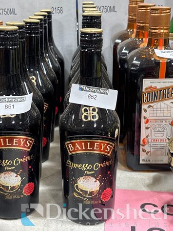 Image for (6) BAILEYS ESPRESSO CRÈME LIQUEUR 750ML