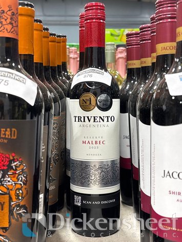 Image for (5)2023 TRIVENTO MALBEC 750ML