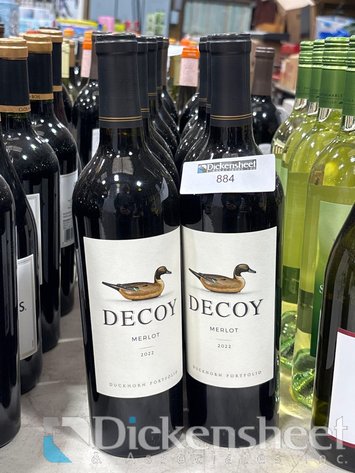 Image for (10) 2022 DECOY MERLOT 750ML