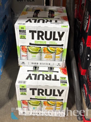 Image for (3) TRULY CITRUS HARD SELTZER VARIETY 12 PACKS