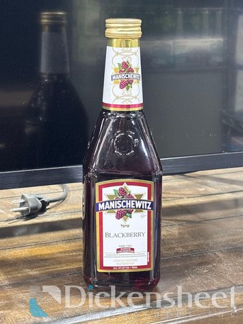 Image for (10) MANISCHEWITZ BLACKBERRY 750ML