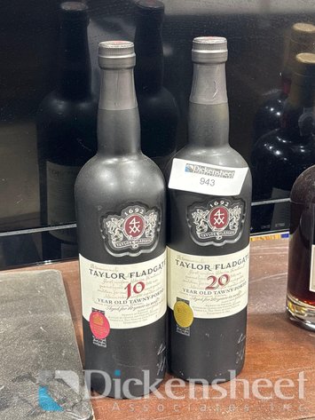 Image for (2) TAYLOR FLADGATE 10 OR 20 YEAR TAWNY PORTO 750ML