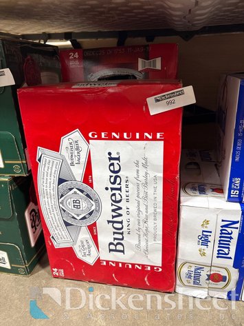 Image for (3) BUDWEISER 24 PACKS