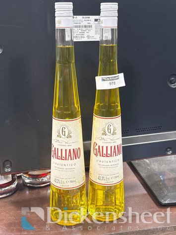 Image for (2) GALLIANO BOTANICAL LIQUEUR 750ML