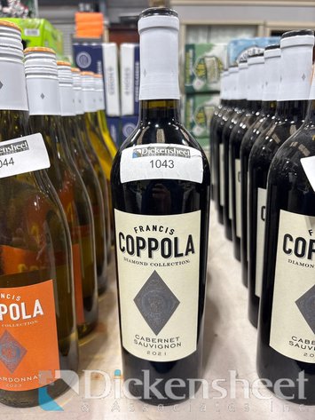 Image for (8) 2021 FRANCIS COPPOLA CABERNET SAUVIGNON 750ML