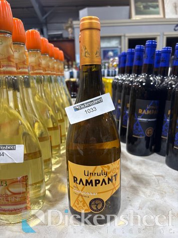 Image for (5) 2021 UNRULY RAMPANT CHARDONNAY 750ML