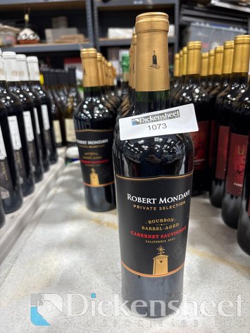 Image for (13) 2021 ROBERT MONDAVI BOURBON BARREL AGED CABERNET SAUVIGNON 750ML