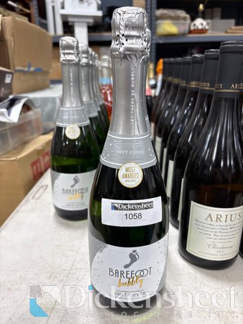 Image for (12) BAREFOOT BUBBLY BRUT CUVÉE 750ML