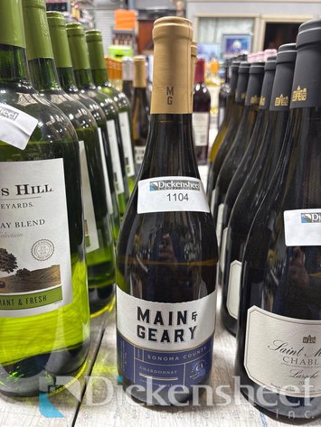 Image for (9) MAIN & GEARY 2021 CHARDONNAY