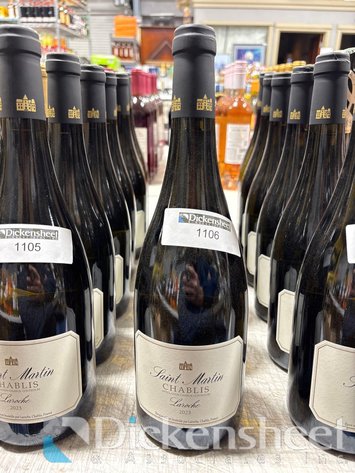 Image for (6) 2023 SAINT MARTIN CHABLIS LAROCHE 750ML