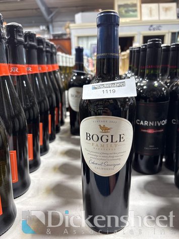 Image for (9) BOGLE FAMILY CABERNET SAUVIGNON 750ML