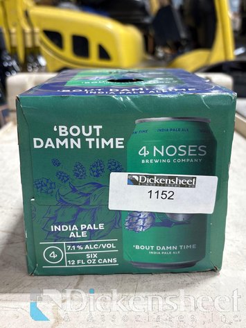 Image for (15) 4 NOSES BOUT DAMN TIME IPA 6 PACKS
