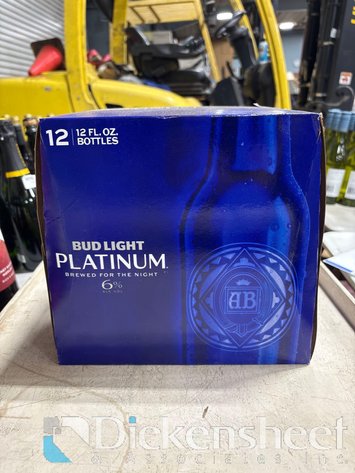 Image for (6) BUD LIGHT PLATINUM 12 PACKS