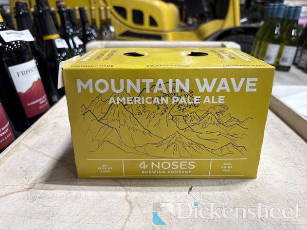 Image for (12) 4 NOSES MOUNTAIN WAVE IPA 12 PACKS