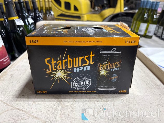 Image for (4) ECLIPTIC BREWING STARBURST IPA 6 PACKS