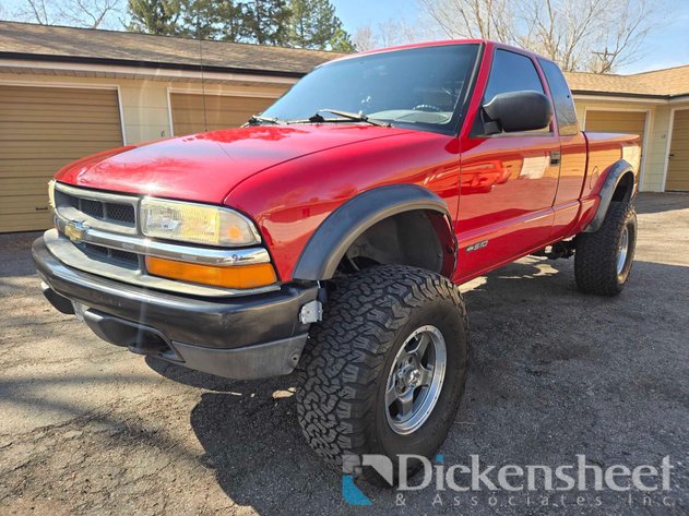 Image for 2002 Chevrolet S10 ZR-2 Truck, 1GCCT19W628158008, KEY/FOB