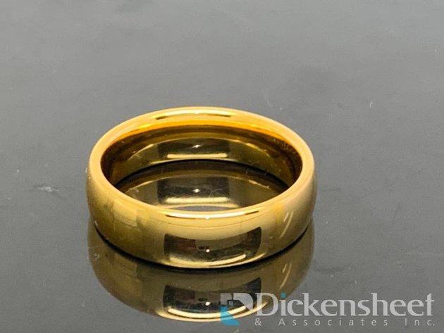 Image for Gold Tone Wedding Band