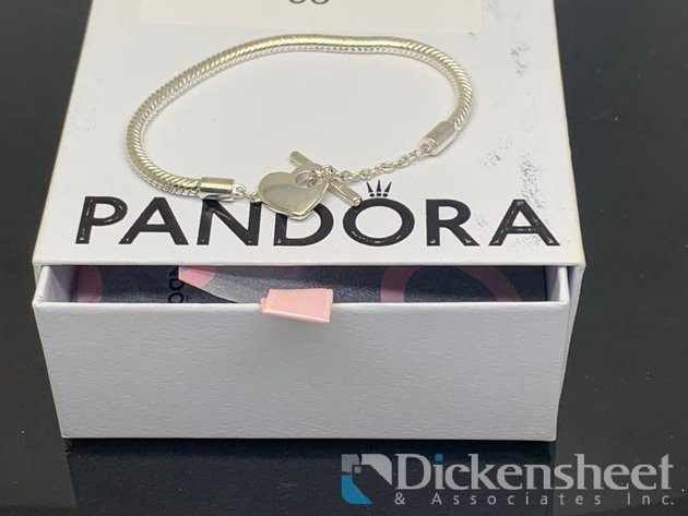 Image for Pandora Sterling Silver Bracelet With Box