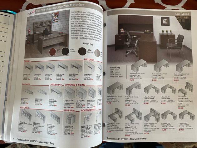 Image for New Office Furniture, Showroom Floor Samples & (2) Box Trucks - Cherry Hill, NJ