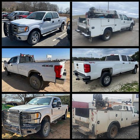 Image for Utility Body & Work Truck Fleet Liquidation Online Auction - Various Locations in the USA