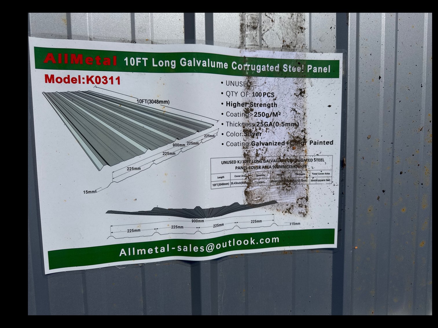 Image for NEW Metal Garages, Metal Driveway Gates and Fencing Online Auction - Bechtelsville, PA