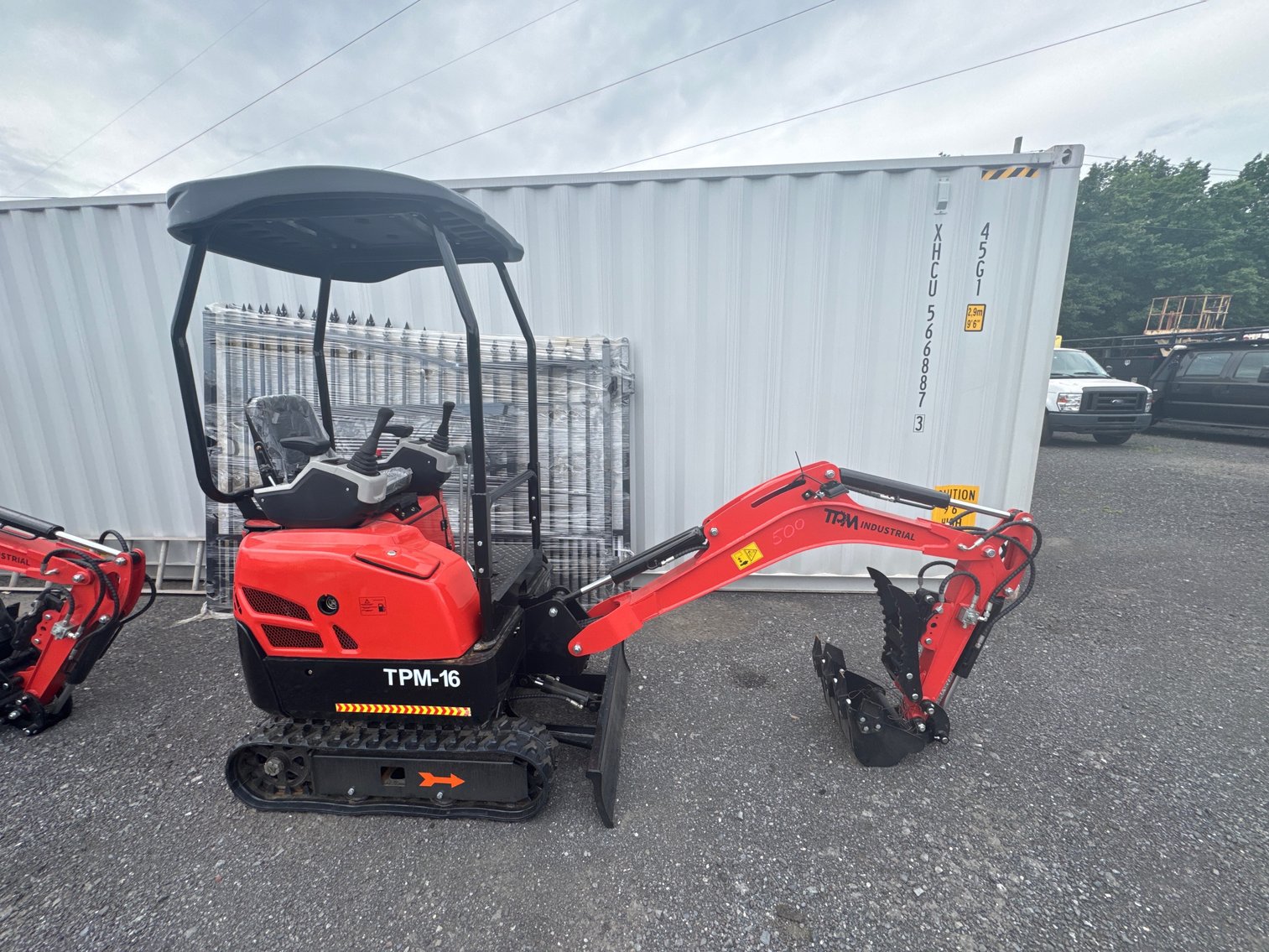 Image for NEW Mini Excavator, Container, Garages Gates and Fencing Online Auction - Bechtelsville, PA