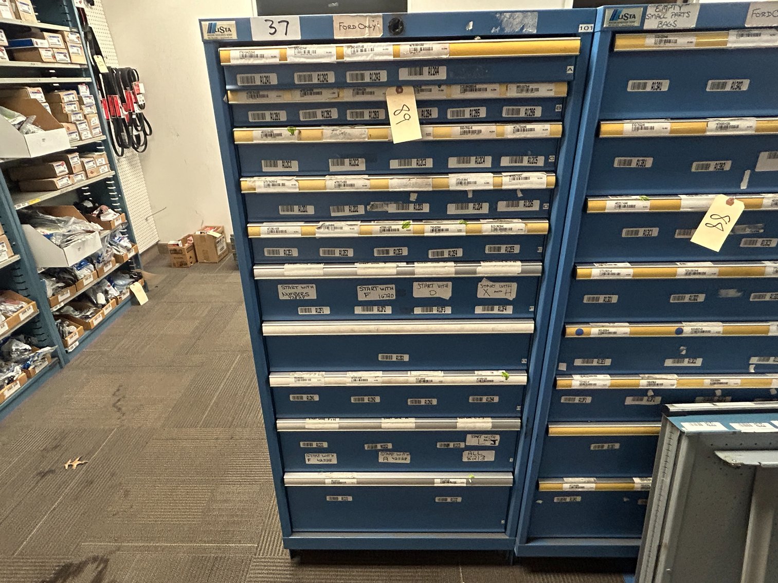 Image for Warehouse Shelving, Parts Bins & Office Furniture Complete Liquidation Online Auction – Flemington, NJ