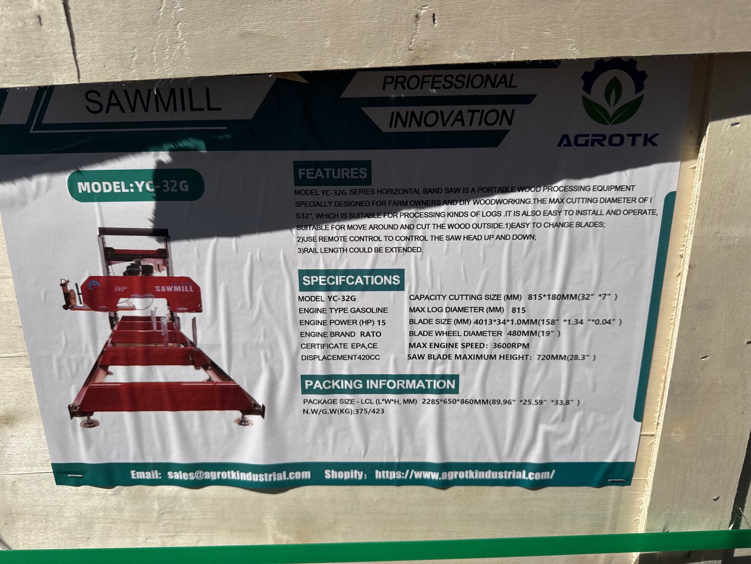 Image for NEW Mini Excavators, Sawmills, Loaders & Sea Container Auction - Bechtelsville, PA