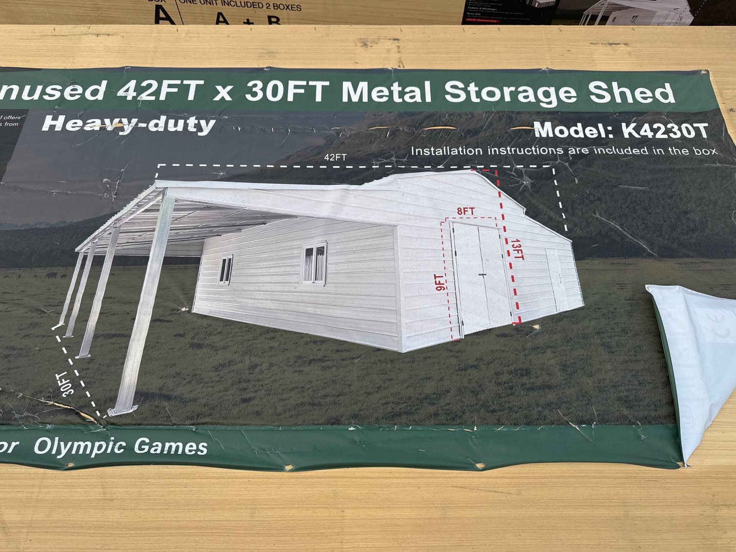 Image for NEW Metal Garages, Metal Driveway Gates and Fencing Online Auction - Bechtelsville, PA