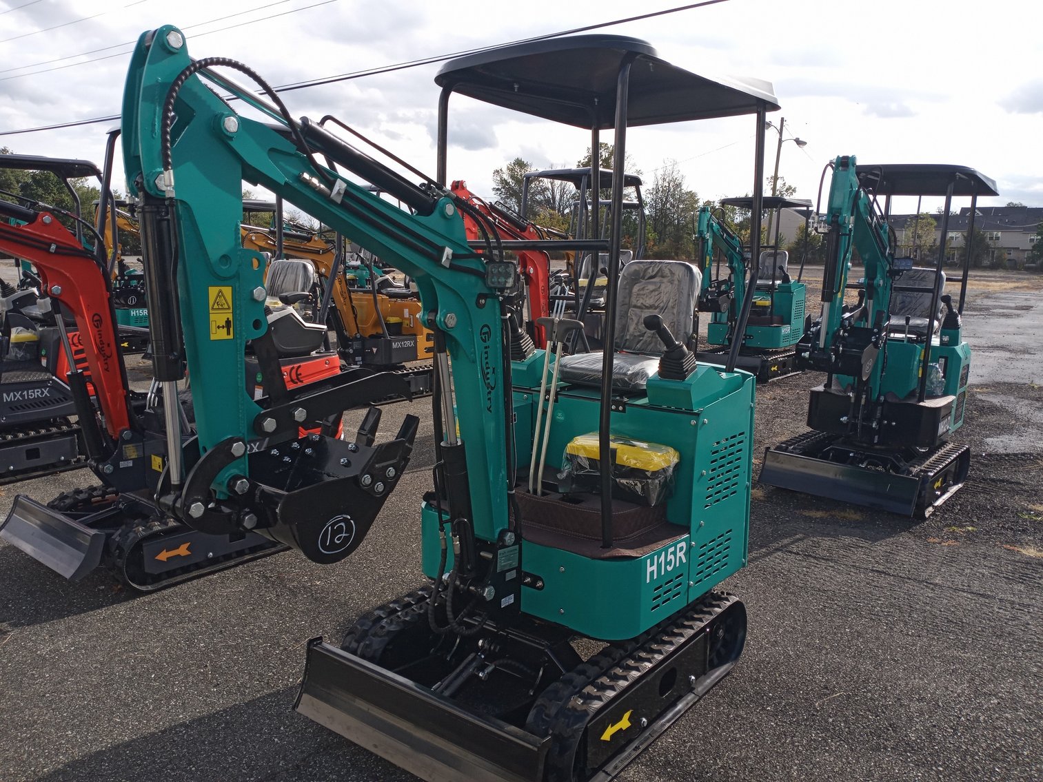 Image for NEW Mini Excavators, Storage Container Online Auction - Gilbertsville, PA