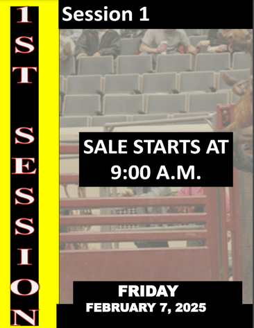 Image for 2025 Simon Bucking Stock Sale - El Reno, Oklahoma - DAY ONE - FRIDAY, FEBRUARY 7TH