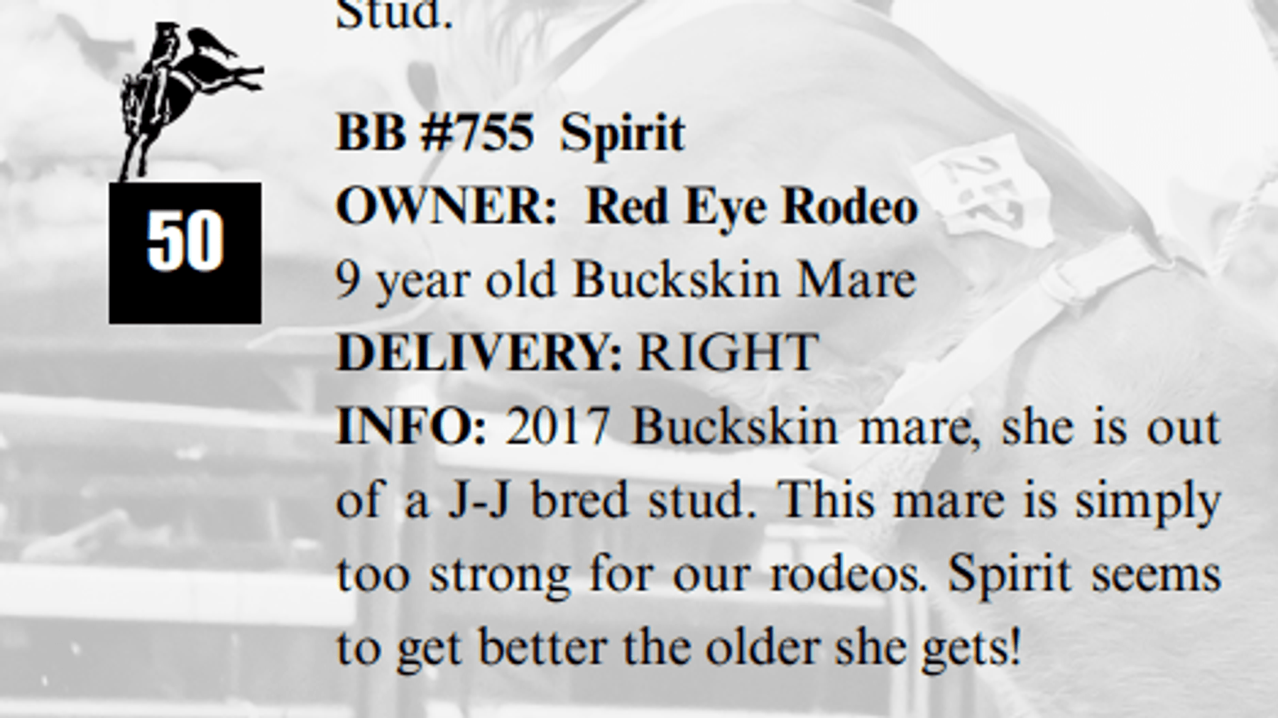 Image for 2026 Simon Bucking Stock Sale - El Reno, Oklahoma - DAY ONE - WEDNESDAY, JANUARY 14TH
